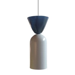 Playful yet practical spun aluminum pendant, powder coated in a pop of colour. Aluminum won’t rust and is easy to clean making this range an excellent substitute for high-traffic areas
