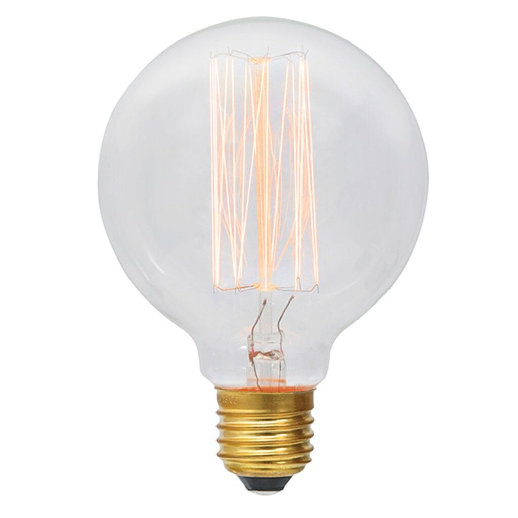 Dimmable carbon filament globe for all your lighting needs
