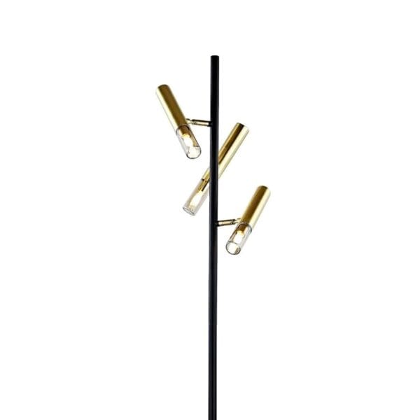 The Cluster 3 light floor lamp works particularly well in modern, industrial, urban, and similarly inspired spaces for easy styling.