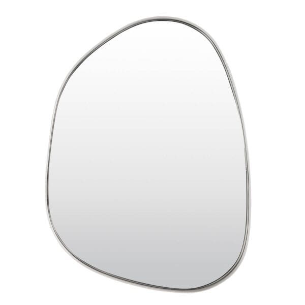 A mirror can be a key player in your home décor scheme. This mirror boasts a stainless-steel frame that makes it more resilient to rust, allowing you to play with reflections and redecorations in your bathroom too. Vertical and horizontal hanging brackets.