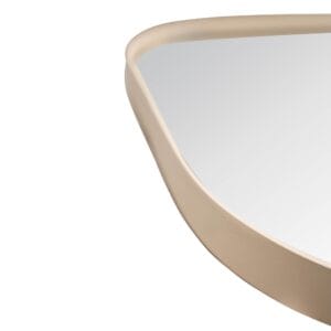A mirror can be a key player in your home décor scheme. This mirror boasts a stainless-steel frame that makes it more resilient to rust, allowing you to play with reflections and redecorations in your bathroom too. Vertical and horizontal hanging brackets.