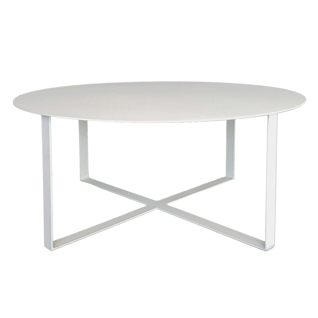 A beautiful design with a touch of industrial elegance to add sophistication and modernism to your space. Manufactured from mild steel, welded and powder coated.