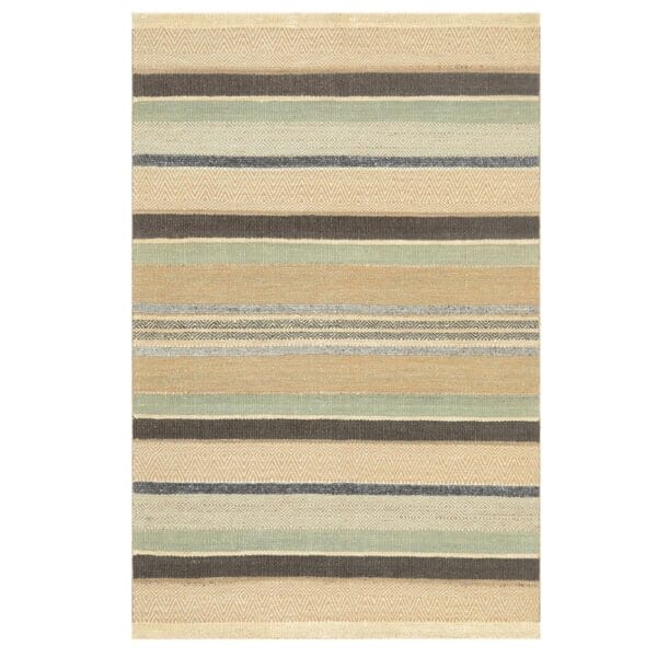 Celebrating the fact that Africa hosts the world’s largest hot desert, this rug was designed to evoke the rich colours and lines seen in desert sands. 