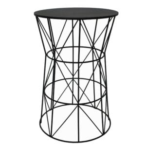 The Diamond Side Table is manufactured from mild steel, welded and powder coated. Makes for a great statement piece in your living room. Available in a matching coffee table.