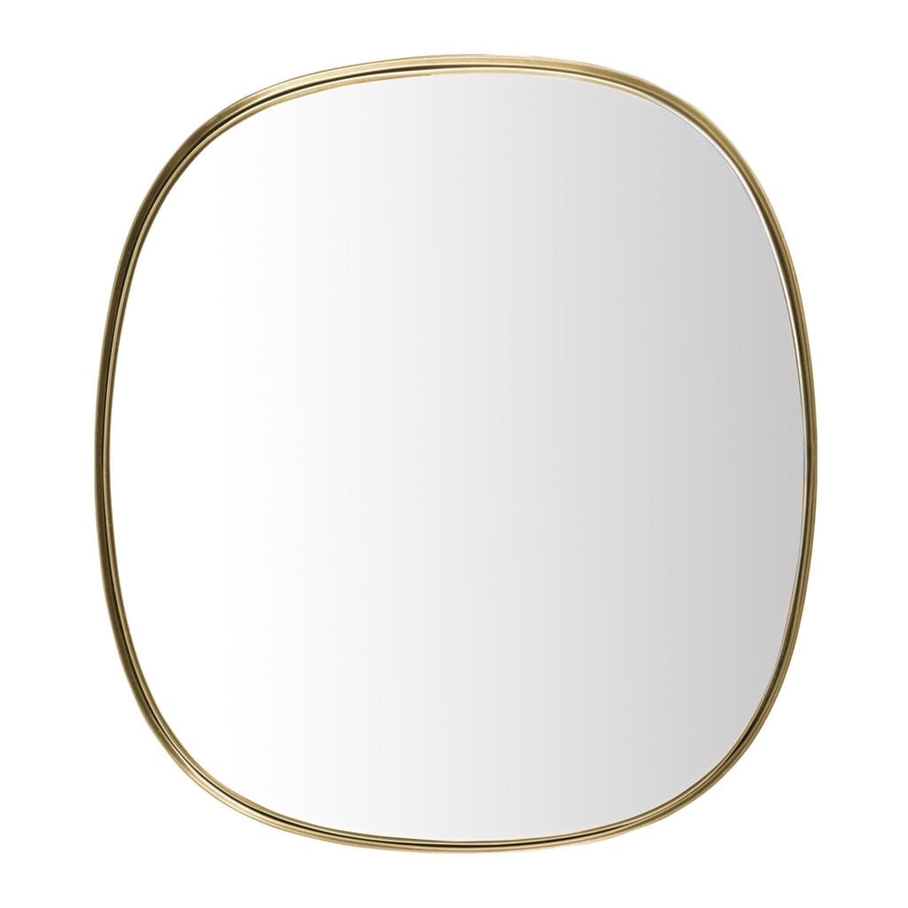 A mirror can be a key player in your home décor scheme. This mirror boasts a stainless-steel frame that makes it more resilient to rust, allowing you to play with reflections and redecorations in your bathroom too. Vertical and horizontal hanging brackets.
