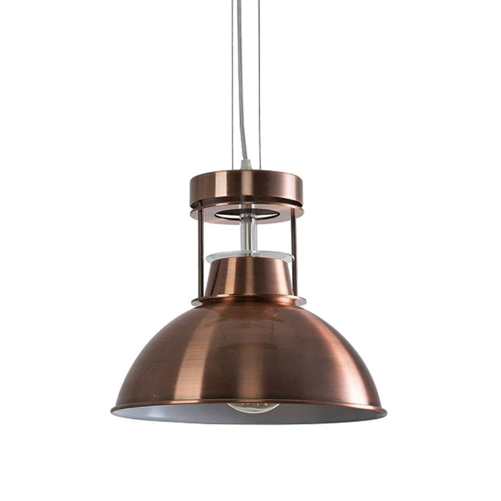 Copper pendant lights work well in a range of interior aesthetics including modern, contemporary, urban, Manhattan apartment, and Scandi-inspired for easy styling.