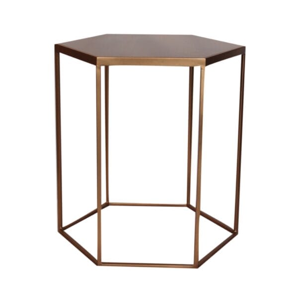 Placed alongside your couch the Hex side table is the perfect addition to any living space.