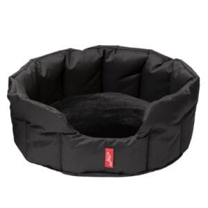 It's like a warm hug on a cold day. A cosy and stylish round-shaped bed for medium to large fur babies. This nest-shaped bed will offer warmth, comfort, and a sense of security due to the sides.