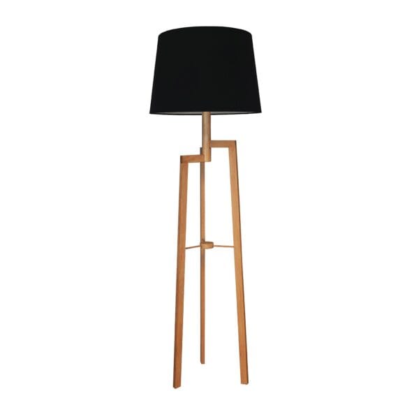 The Jaggered floor lamp was created with the Scandinavian Design principles in mind that less is more. Manufactured from high grade oak unstained to showcase the natural beauty of the timber in its most natural state complete with a white faux linen shade. Making it a practical art piece within your home.