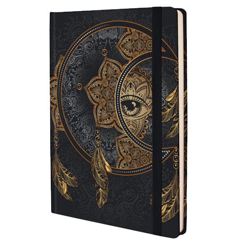 Gorgeous mandala moon journal for mindfulness and reflection.