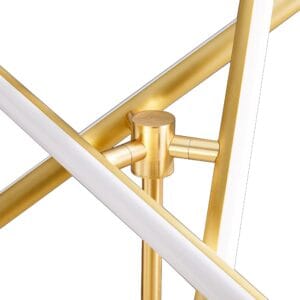 An adjustable light design featuring a multi-directional projection to create an eye-catching look in your interiors
