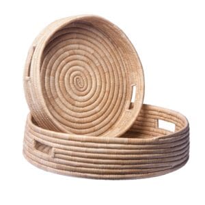 Perfect as a bar tray, tea tray or center piece with flowers and candles 