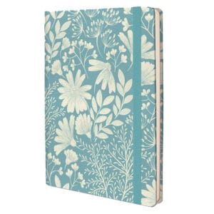 Embrace the crisp morning air with coffee filling the air as you jot down all your thoughts in this beautiful winter garden inspired journal.