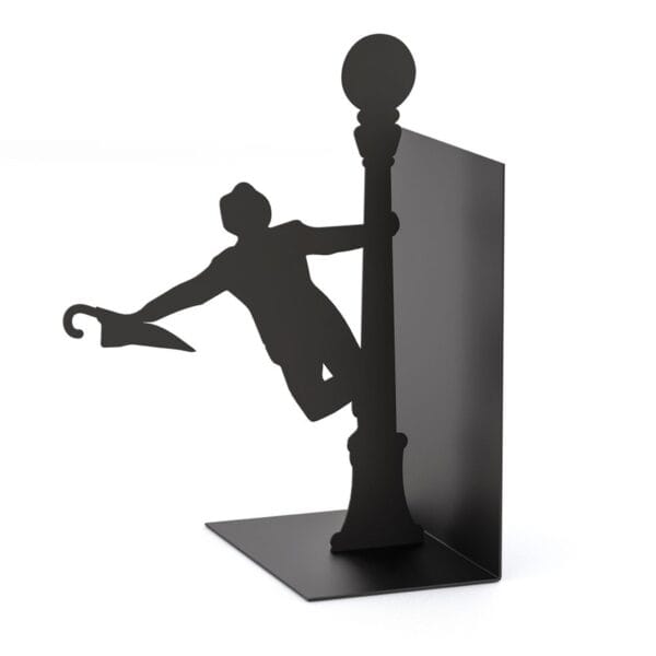 Sleek and elegant design to home your books. This metal bookend will make the perfect gift for avid readers and bookworms.