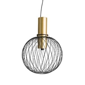 The wire orb pendant is a gorgeous statement piece for any interior. Dimensions Length : 53 cm Width : 53 cm Height : 53 cm
