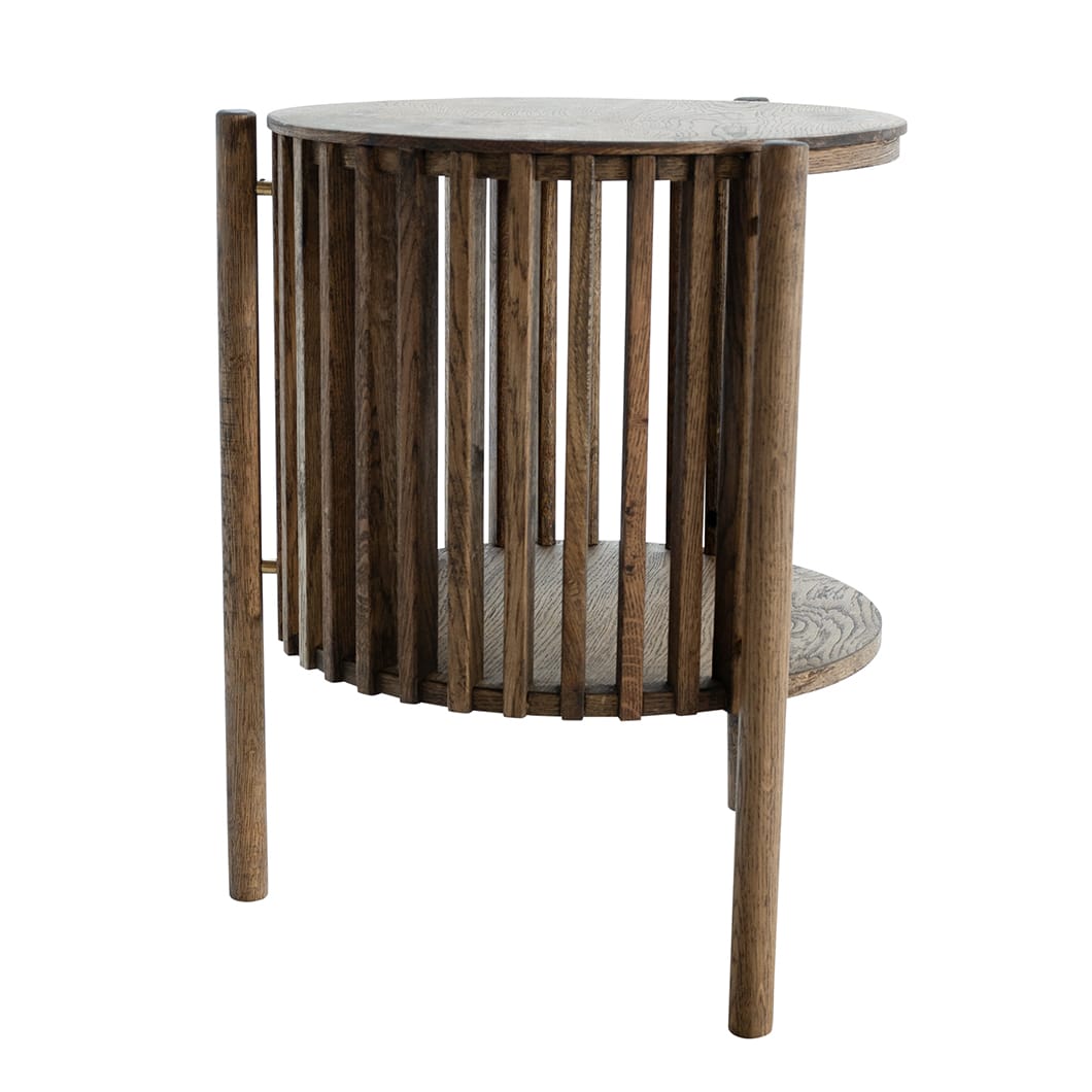 Linea Oak Side Table - Image 5