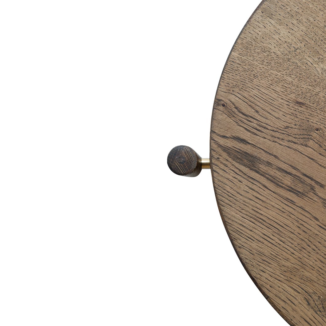 Linea Oak Side Table - Image 6