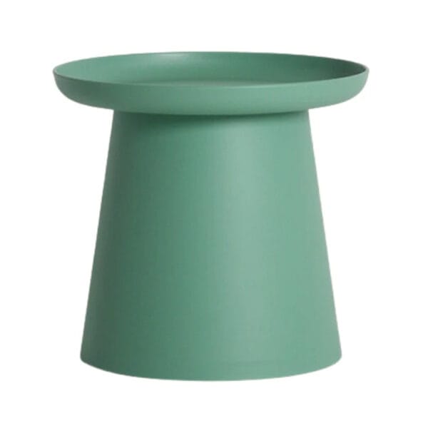 A modern design featuring a smooth round top and a subtly tapered base, perfect for holding your favorite book, a cup of coffee, or a decorative piece. Crafted from durable Polypropylene, the Clover Side Table is both stylish and practical, seamlessly blending form and function for your everyday needs.