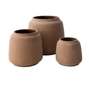 Give your plants a growth opportunity with our fully outdoor planters. Designed to style up patios, poolsides, backyards and interior areas alike, these planters feature a weather-proof composition that includes lightweight fibreglass – allowing you to effortlessly change the position of your plants – as well as drainage holes.
