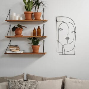 MOLINA : I am Molina. I am me. Unapologetically. A unique translation of line art and emotion, hand crafted to adorn your wall.