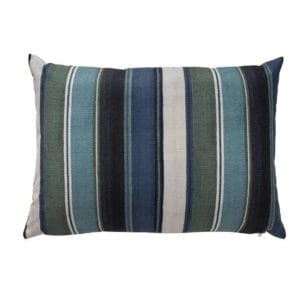 Inspired by both nature and classic design, the Barbados Scatter in Atlantico with it's distinct patterns work harmoniously together. This elegant ensemble is designed to add charm and comfort to any living space, inside or out.