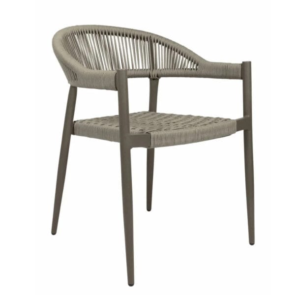 For outdoor seating that inspires, look no further than the Iona Seating, which is composed of woven UV-resistant rope aluminium frames. Delightfully durable, versatile and stackable. Available in three neutral tones to make the perfect addition to your outdoor entertainment area.