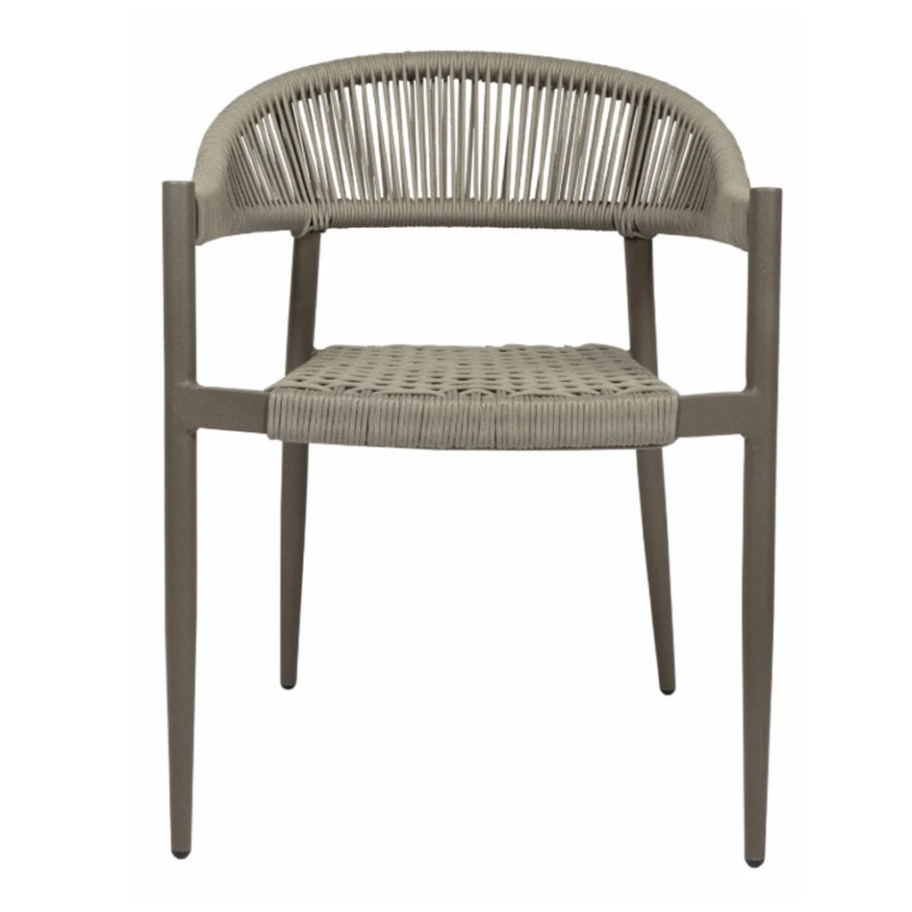 For outdoor seating that inspires, look no further than the Iona Seating, which is composed of woven UV-resistant rope aluminium frames. Delightfully durable, versatile and stackable. Available in three neutral tones to make the perfect addition to your outdoor entertainment area.