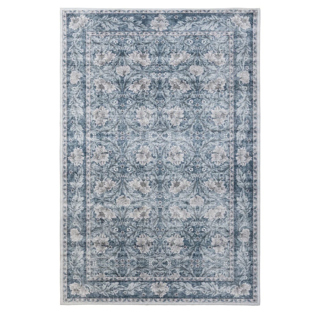 Adorned with intricate patterns and rich, vibrant colours, these classic rugs will instantly add warmth and sophistication to any room. Classic or contemporary interior schemes will benefit from these beauties, which are sure to become the focal point of a room. 100% Polyester with canvas backing.