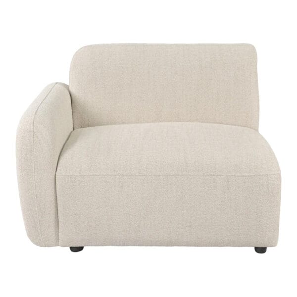 Introducing the Amadi Modular Sofa set upholstered in 100% Polyester fabric. Tailor your living room experience with the Amadi modular sofa. This smart seater consists of multiple sections that can be rearranged to your liking, be it a classic L-shaped configuration, a spacious sectional or a unique layout that suits your needs. Comes in three colourways, the Amadi will bring a luxurious look and feel to modern spaces. Assembly required.
