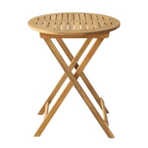 Designed for easy set up and storage, the foldable, fully outdoor Safari table is the most savvy and stylish open-air accent under the sun. Made of acacia wood and reinforced with steel, it comes as a two-seater and a four-seater, making it ideal for intimate or more social gatherings outside. Minor Assembly Required