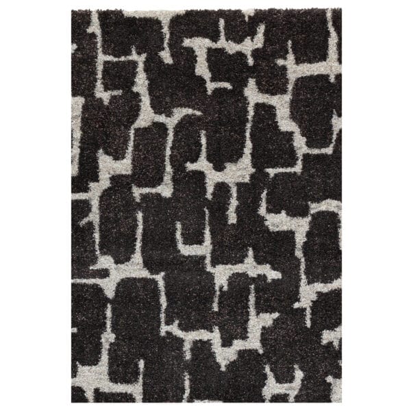Durable 100% polypropylene shaggy rug made in Belgium, crafted with precision and quality. Their supple yet strong fibres resist wear and tear, making them perfect for high-traffic areas, while their contemporary patterns will instantly refresh living spaces. A practical and stylish choice for modern homes. Available in two sizes.