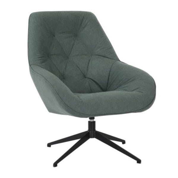 Atlanta Swivel Chair in Moss