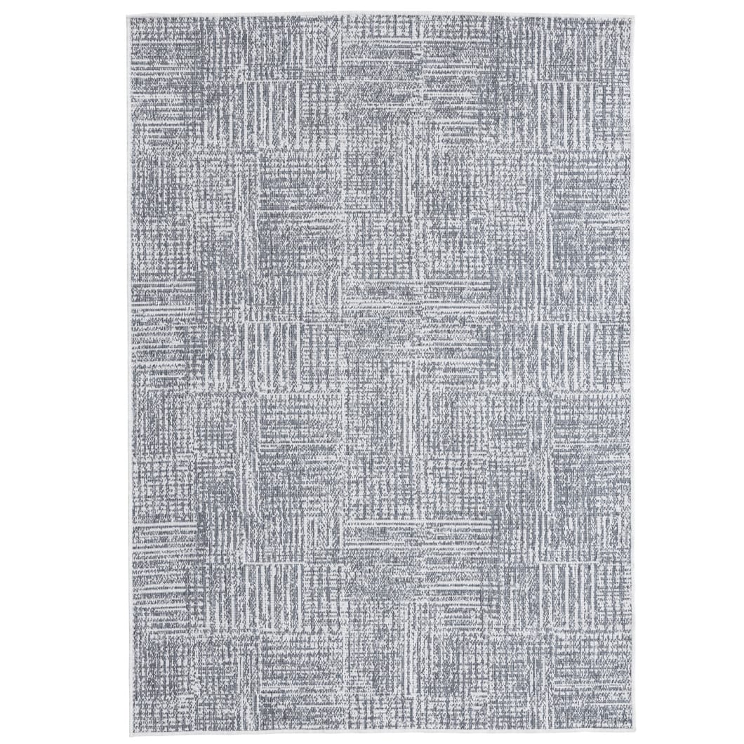 Cyber Outdoor Rug in Tech