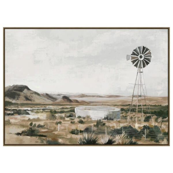 Rooted in the rugged beauty of the South African landscape, the De Rust wall art in Karoo Green captures the essence of nature’s quiet strength. With its bold brushstrokes and earthy tones, this piece evokes the textures and hues of the open veld, bringing a grounded, organic feel to your space.