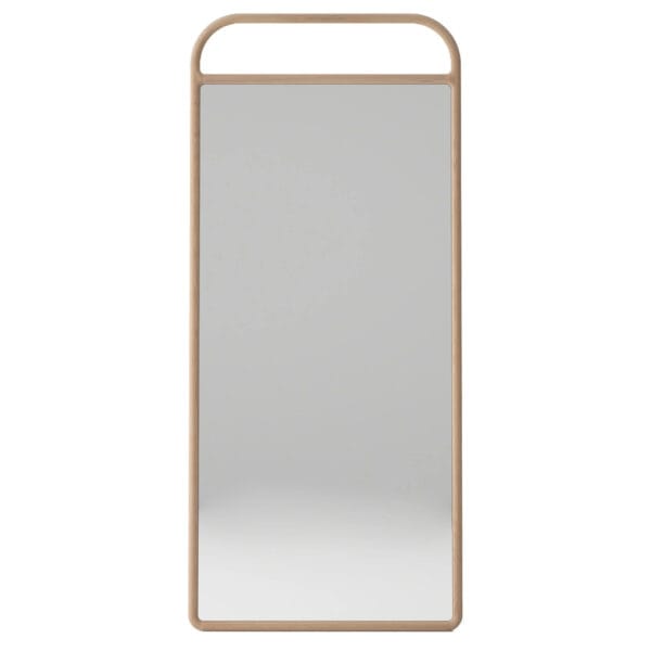 Behold the beauty and benefits of our oversized Imperial floor mirrors. Their expansive reflection will brighten a room and enhance its visual depth, while their oak frames will introduce a touch of natural elegance into a space.