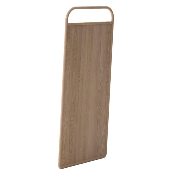 Behold the beauty and benefits of our oversized Imperial floor mirrors. Their expansive reflection will brighten a room and enhance its visual depth, while their oak frames will introduce a touch of natural elegance into a space.