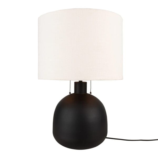 With its sculpturesque base and linen-look lampshade, the Michelangelo table light has got lighting design down to a fine art. The lamps come in two sophisticated colour combinations – Bianco (a white base with a neutral-toned shade) and Nero (a black base with a white shade) – and will bring a stroke of classic yet contemporary style to living areas or bedrooms.