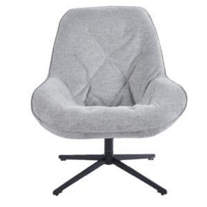 Atlanta Swivel Chair in Cloud