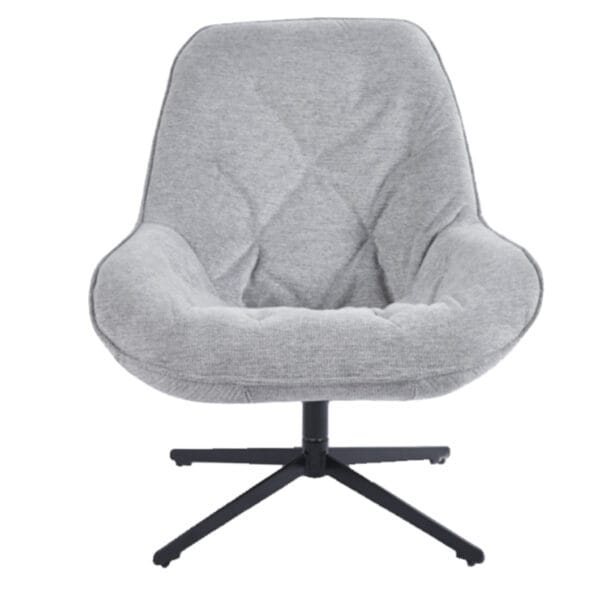 Atlanta Swivel Chair in Cloud