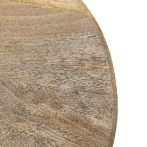 Crafted with precision, our hand-carved Rosette tables feature a striking pattern that will add character to a home. Fashioned from solid mango wood, the drum-shaped side tables and coffee tables that feature in this range offer longevity and exude an undeniable charm. Available in two colourways, Pepper and Cinnamon. No assembly required.