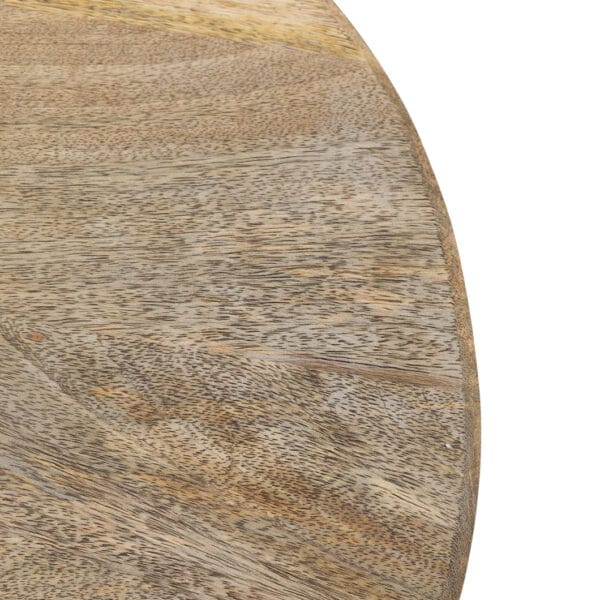 Crafted with precision, our hand-carved Rosette tables feature a striking pattern that will add character to a home. Fashioned from solid mango wood, the drum-shaped side tables and coffee tables that feature in this range offer longevity and exude an undeniable charm. Available in two colourways, Pepper and Cinnamon. No assembly required.