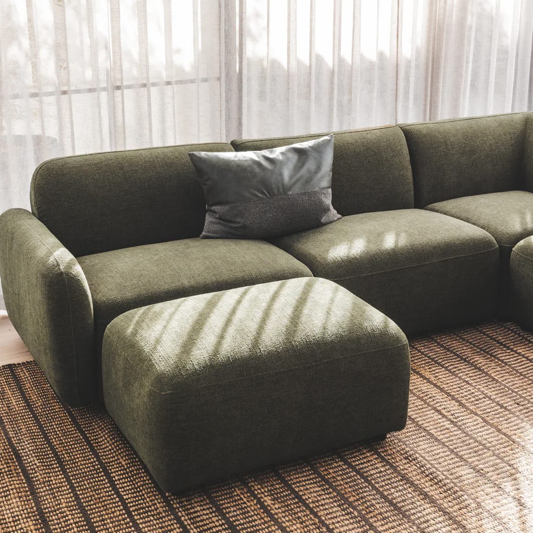 Amadi Modular Sofa in Moss - Image 5