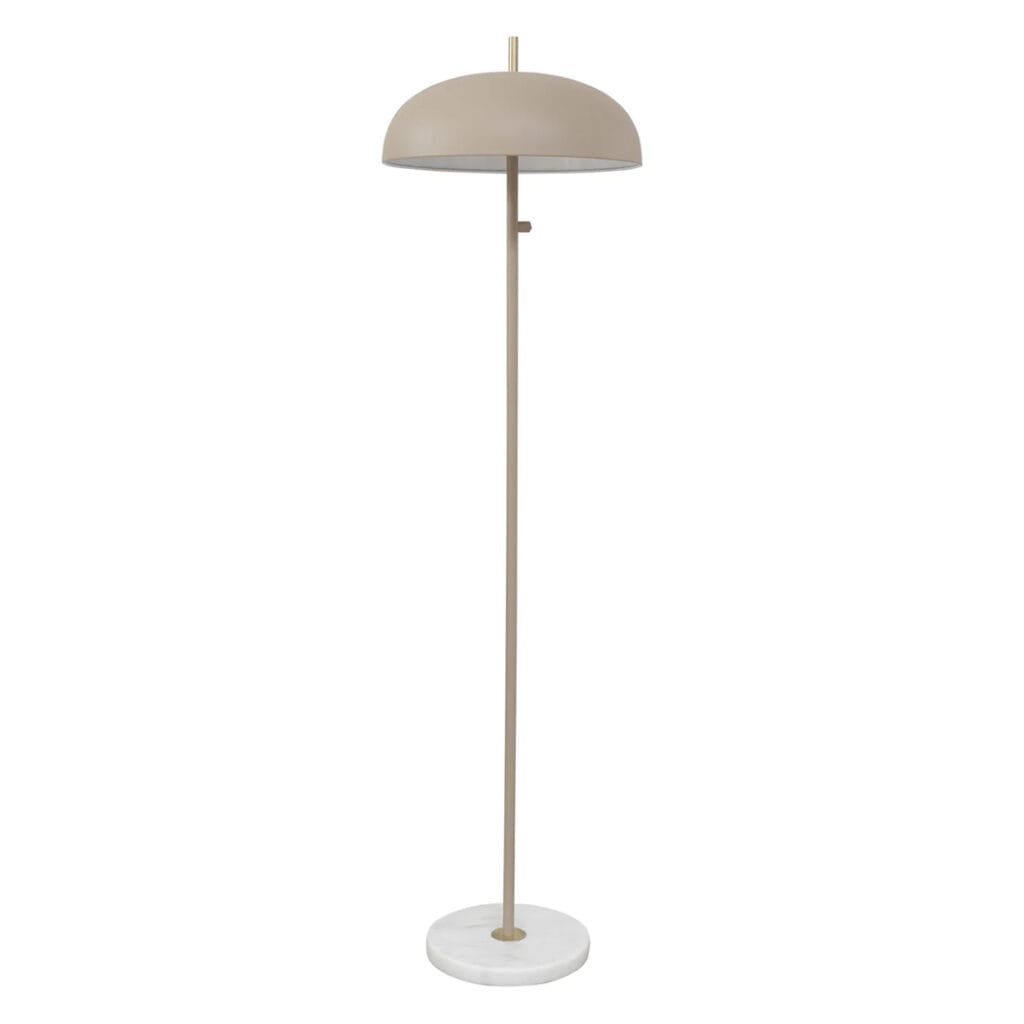 Composed of slim steel supports complemented with luxurious marble detail, Oslo lights offer both versatility and charm. The desk lamps adjustable arm bends and reaches wherever it's needed, adding a functional, stylish element to workspaces, while the floor lamp stands tall casting ambient light, bringing an elegant touch to living areas.