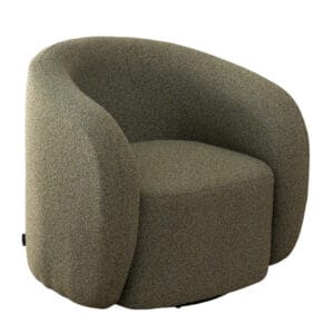 Emily Swivel Chair in Grasslands