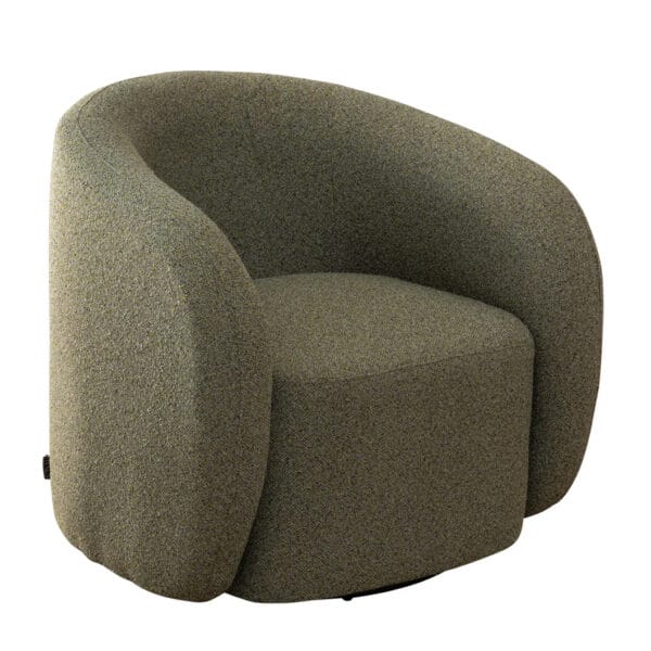 Emily Swivel Chair in Grasslands