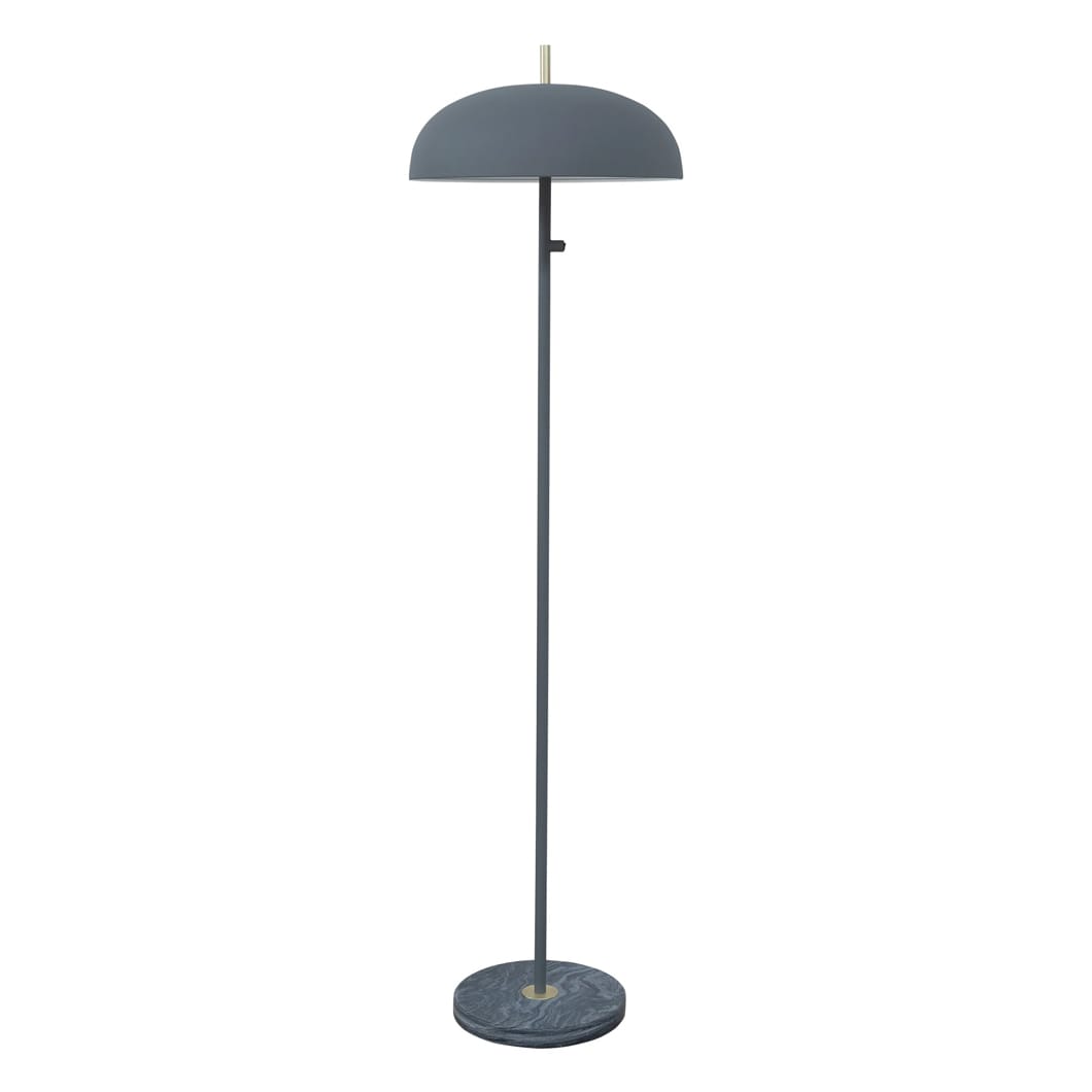 Composed of slim steel supports complemented with luxurious marble detail, Oslo lights offer both versatility and charm. The desk lamps adjustable arm bends and reaches wherever it's needed, adding a functional, stylish element to workspaces, while the floor lamp stands tall casting ambient light, bringing an elegant touch to living areas.