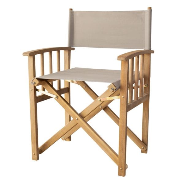 Safari Outdoor Foldable Chair in Cement