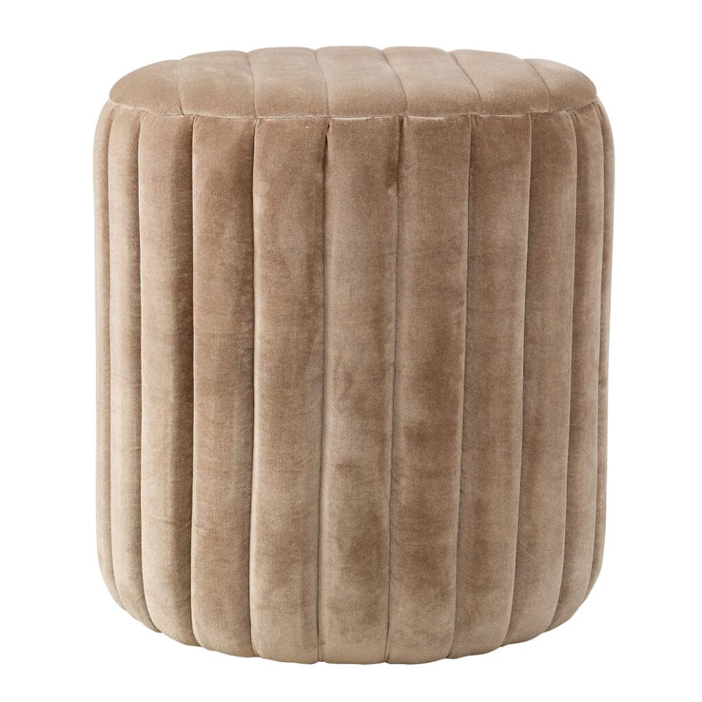 Enjoy a luxurious seating experience with our charming Velvet stools. Upholstered with plush velvet, these stools have a soft, smooth touch and a subtle sheen, while high-density foam cushioning ensure long-lasting comfort. Place this perch in virtually any spaces in your home, from the bedroom to the dining table. Available in three colourways.