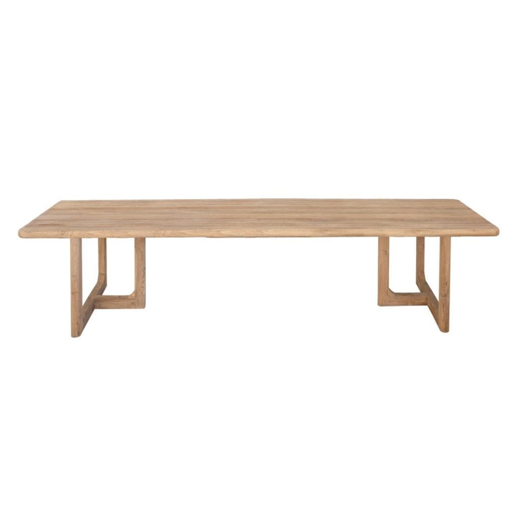 Osaka 12-Seater Teak Dining Table in Natura