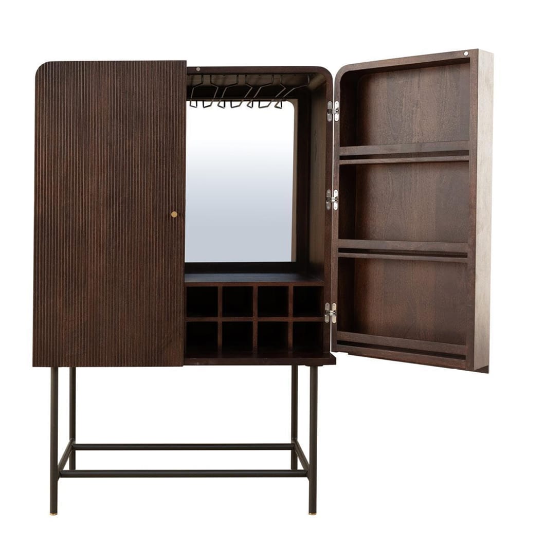 Bella Drinks Cabinet in Clove - Image 2